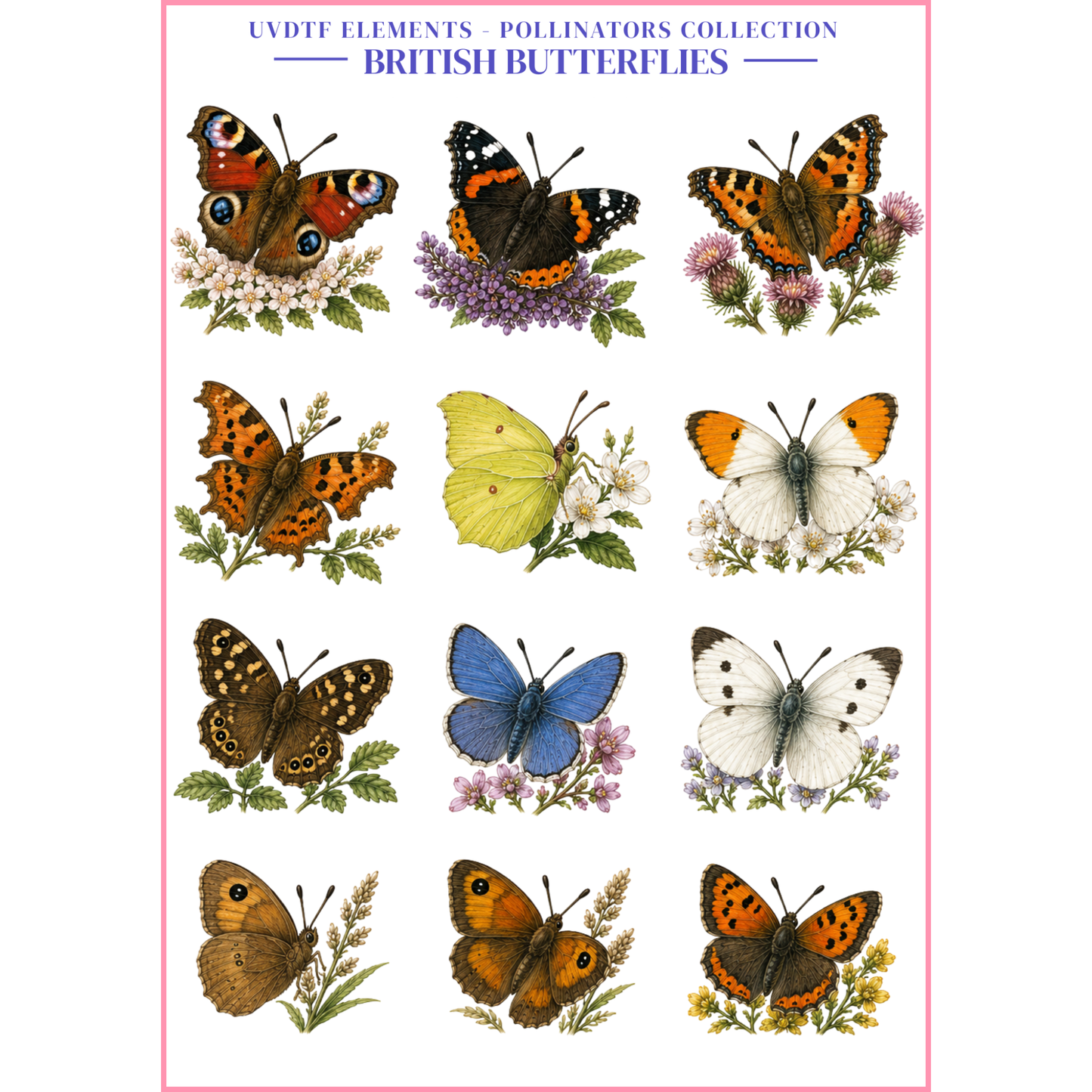 UVDTF Elements - The Pollinators