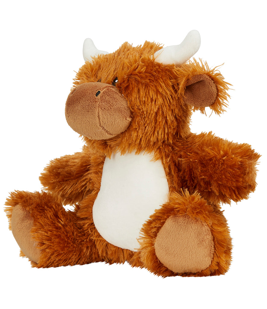 Mumbles Print Me MM60 - Brown Highland Cow image 1