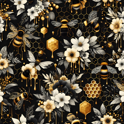 The Gilded Hive Collection - Section 1 - 12" x 12" Sheet image 12
