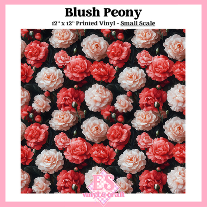 Blush Peony - Small or Large Scale Options - 12" x 12" Sheet image 1