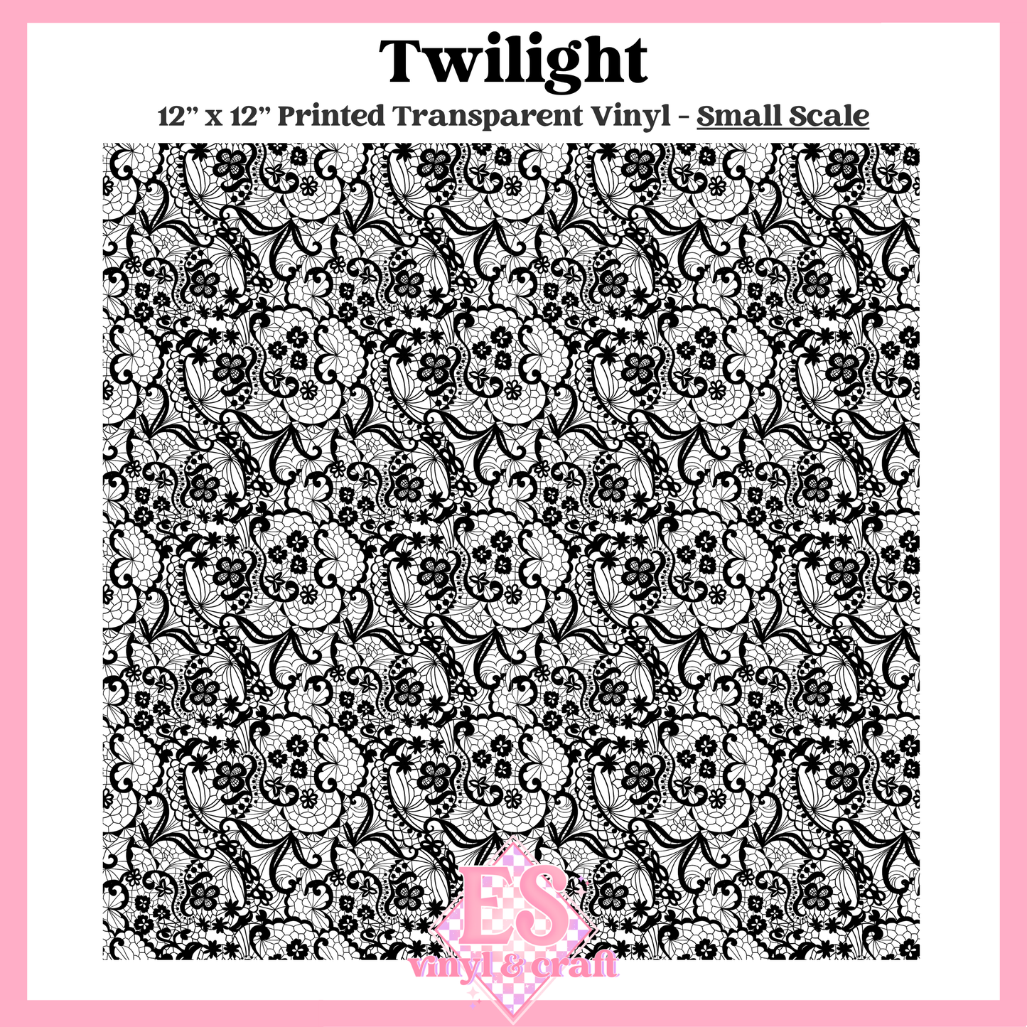 Twilight Transparent - Small or Large Scale Options - 12" x 12" Sheet image 1