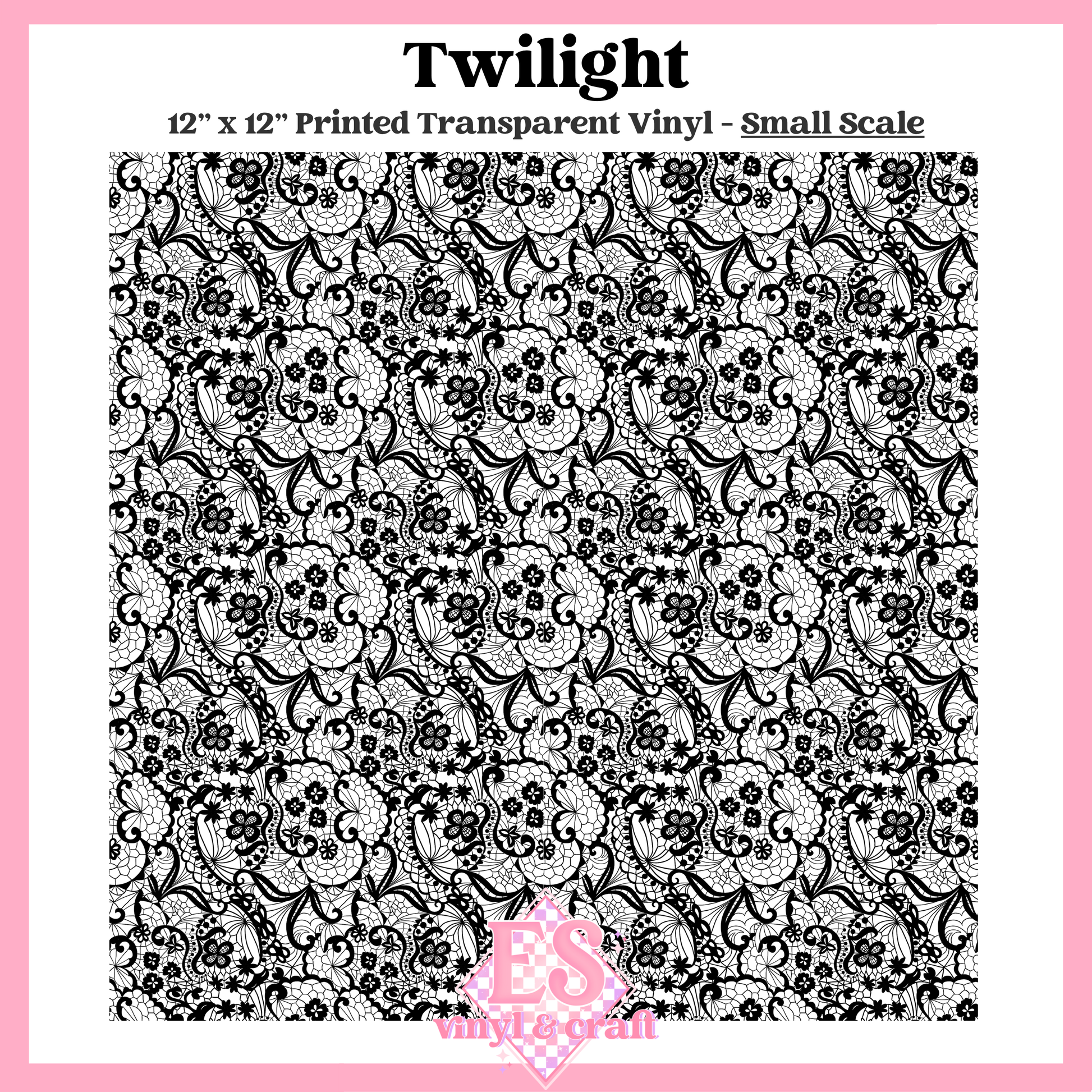 Twilight Transparent - Small or Large Scale Options - 12" x 12" Sheet image 1