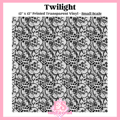 Twilight Transparent - Small or Large Scale Options - 12" x 12" Sheet image 1