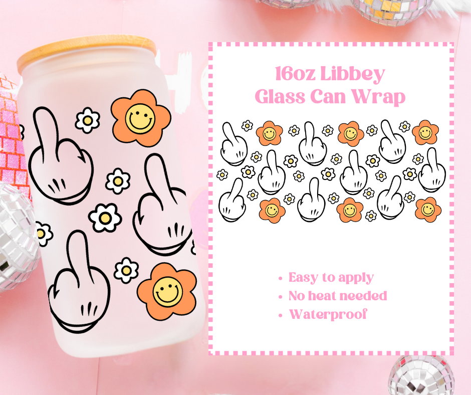 16oz Beer Can / Libbey UV-DTF Transfer image 11