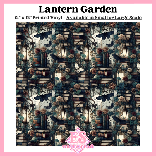 Lantern Garden - Small or Large Scale Options - 12" x 12" Sheet image 0