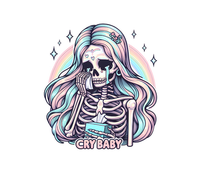 Skeleton Decals - Teckwrap Holographic Printed Vinyl image 2
