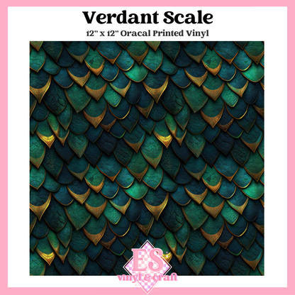 Obsidian & Ember Scale Collection - 12" x 12" Sheet (14 Different Designs) image 13