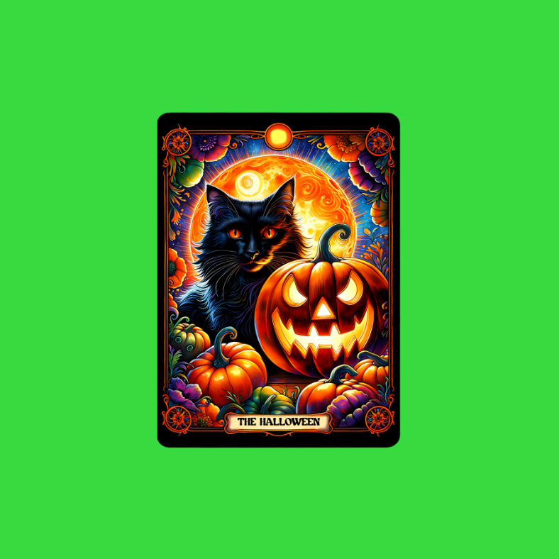 Halloween Tarot Card Decals - Teckwrap Glow in the Dark Section 2 image 1