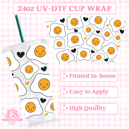 Little Egg - UVDTF 24oz Cold Cup Wrap image 0