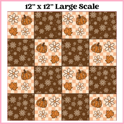 All the Fall Things - 12" x 12" Printed Vinyl