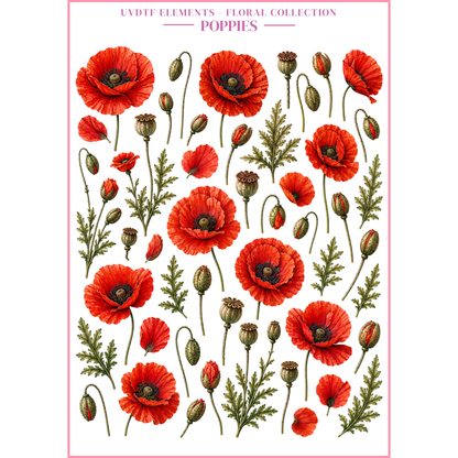 UVDTF Elements - Floral Collection