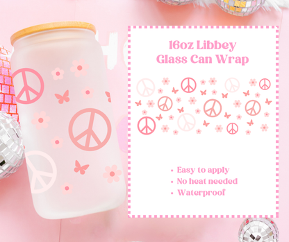 16oz Beer Can / Libbey UV-DTF Transfer image 1