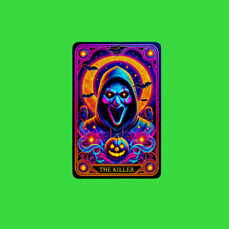 Halloween Tarot Card Decals - Teckwrap Glow in the Dark Section 1 image 1