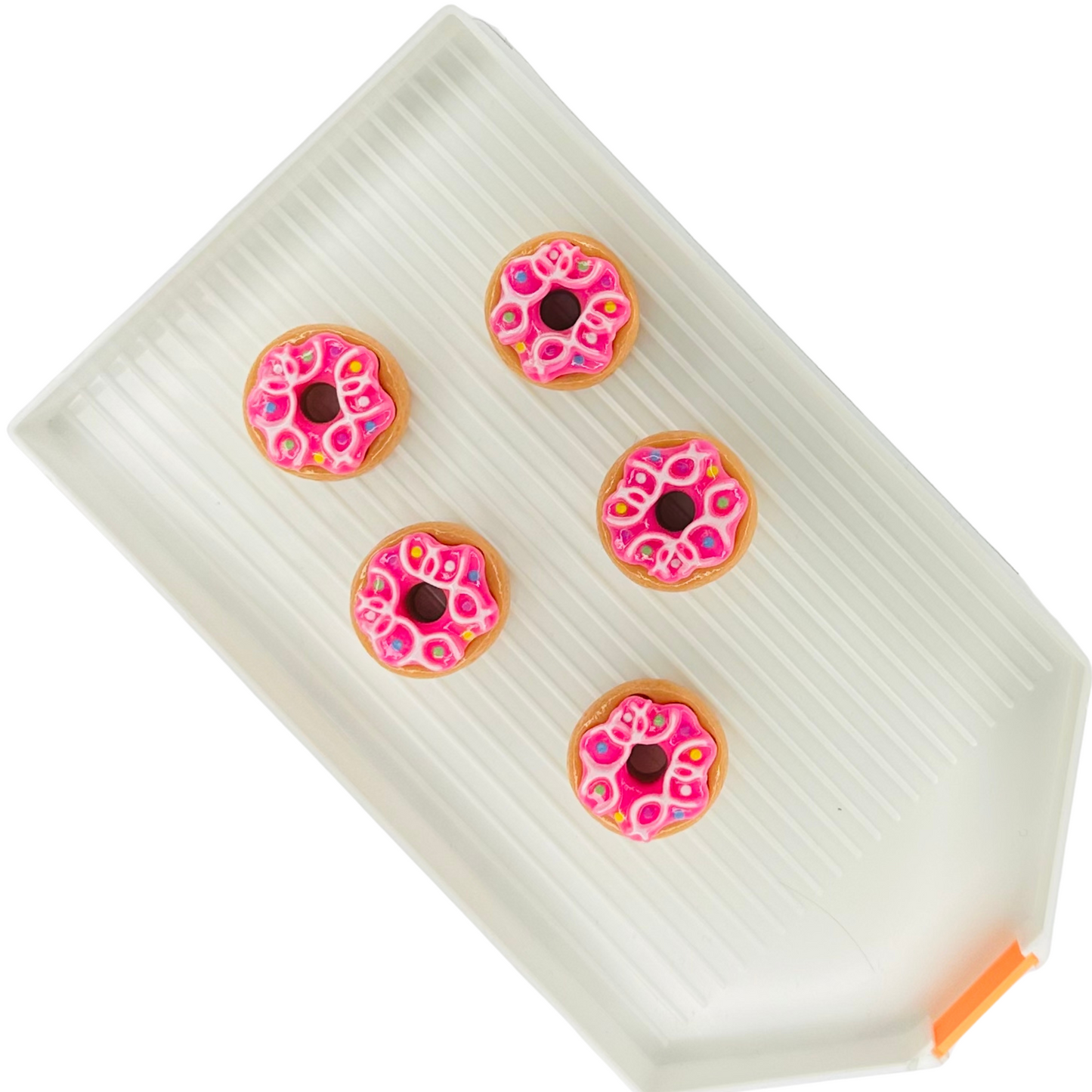Pink Iced Doughnut (Pack of 5) image 0
