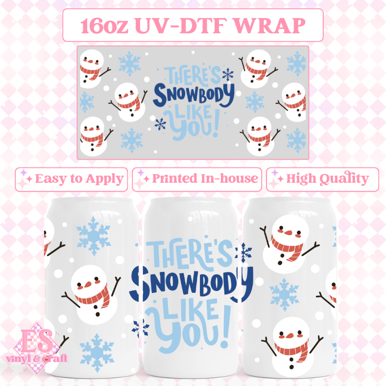 Christmas - 16oz Beer Can / Libbey UV-DTF Transfers image 12