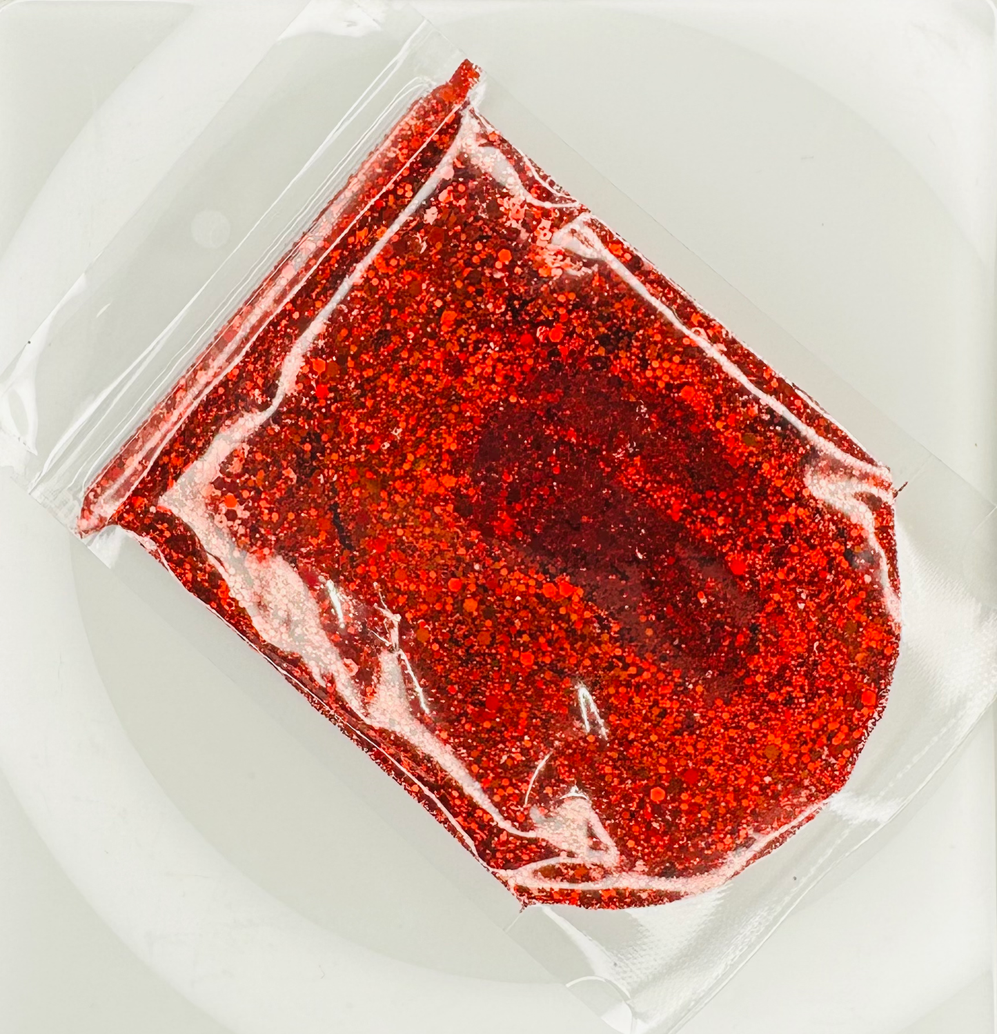 Rose Red - Holographic Chunky Glitter Mix image 1