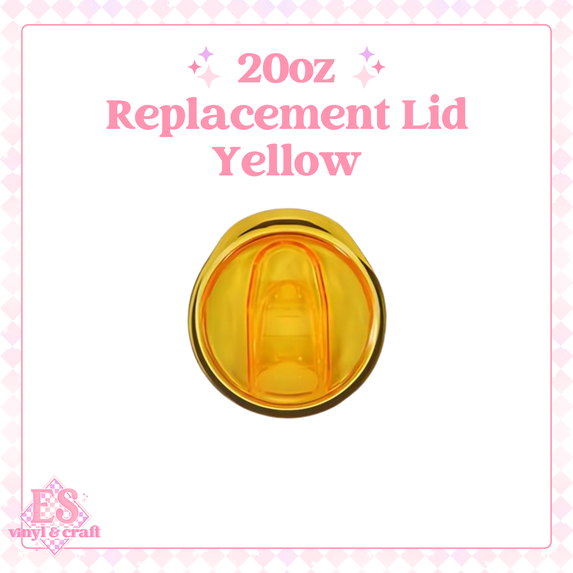 20oz Coloured Replacement Lids image 4