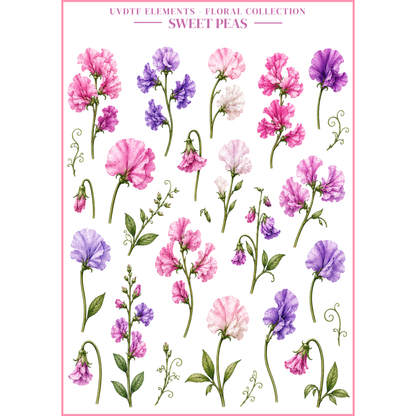 UVDTF Elements - Floral Collection