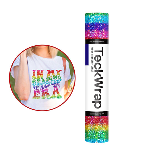 Holographic Sparkle Heat Transfer Vinyl