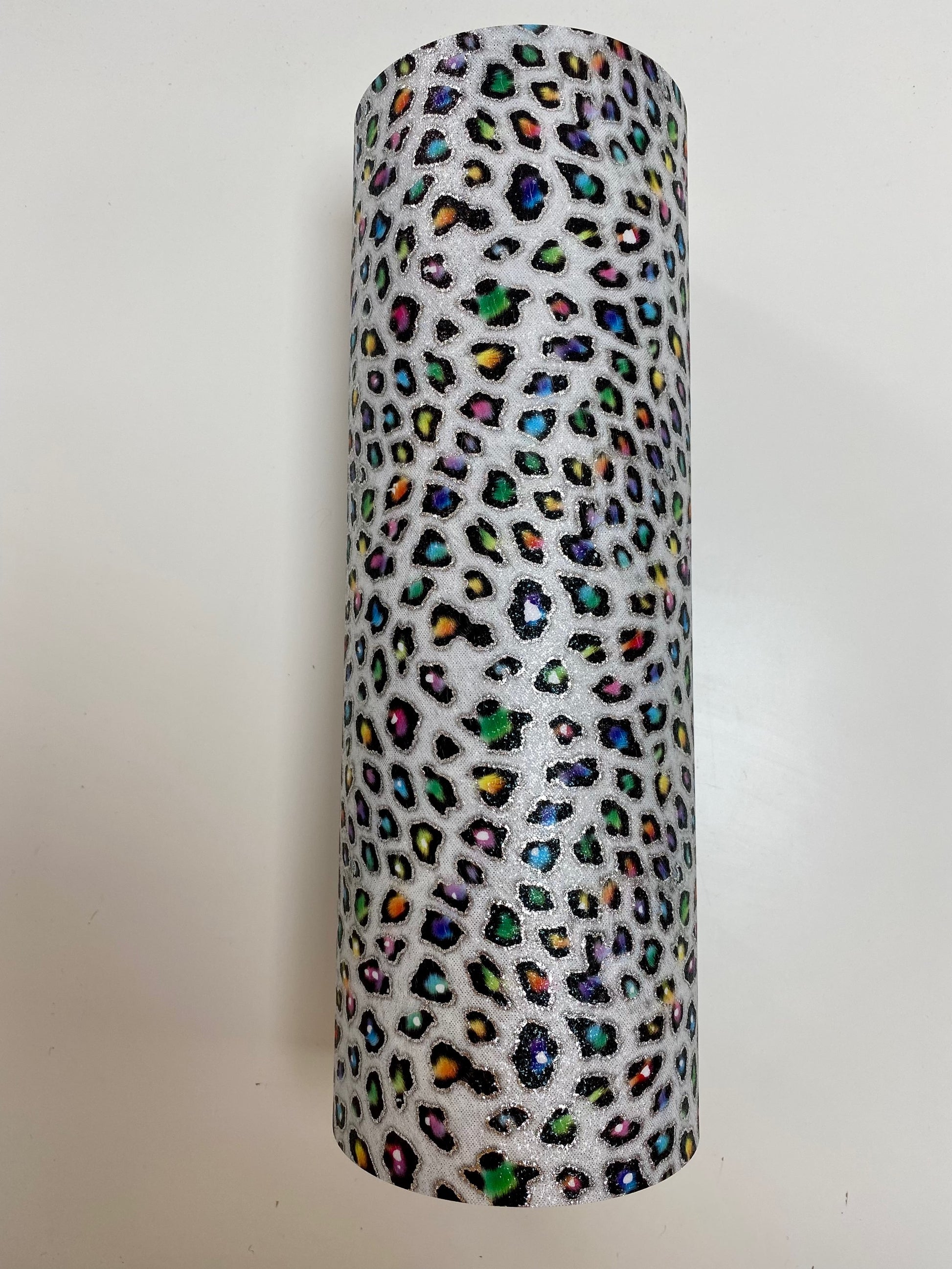 Magnificent Rainbow Leopard -  Superior 9805 Jewel Snake Self Adhesive Vinyl image 2