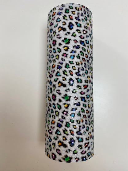 Magnificent Rainbow Leopard -  Superior 9805 Jewel Snake Self Adhesive Vinyl image 2