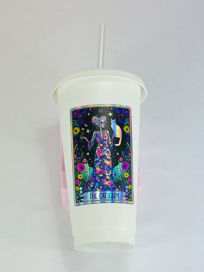 Tarot Card Decals - Teckwrap Holographic Rainbow Silver - Section 2 image 3