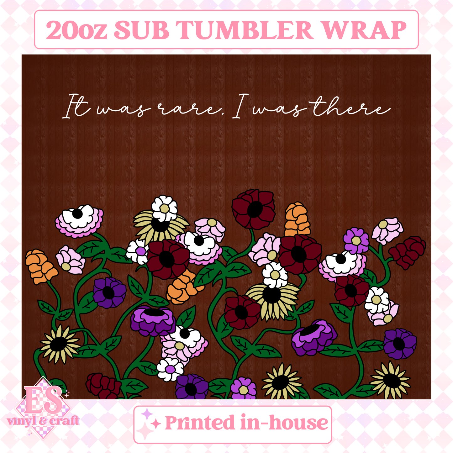 Surprise Song Piano - Full 20oz Tumbler Sublimation Print image 1