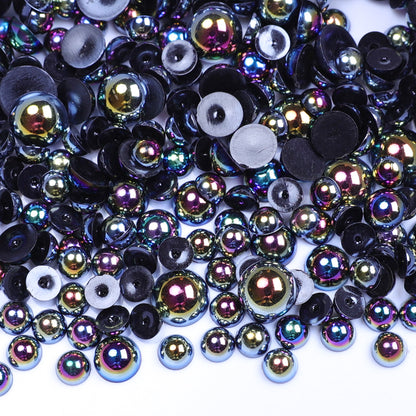 Oil Slick Black - Pearl Mix 6mm, 8mm & 10mm image 0