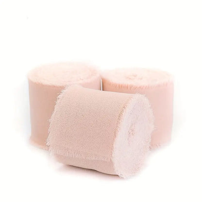 Chiffon Fringed Ribbon - 4cm x 5 Meters image 5