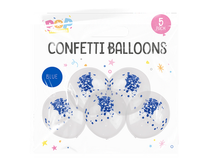 Confetti Balloons - Pack of 5 image 3