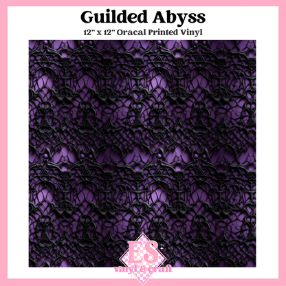 Obsidian Amethyst Collection - 12" x 12" Sheet (12 Different Designs) image 8
