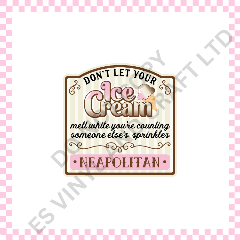 Ice Cream and Donut Labels image 8