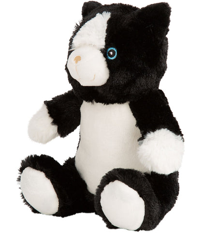 Mumbles Print Me MM60 - Black & White Cat image 1