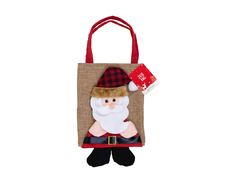Jute Bag with 3D Character image 1