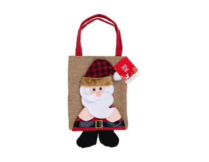 Jute Bag with 3D Character image 1