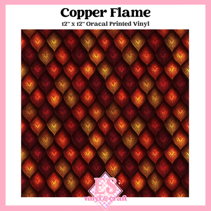 Obsidian & Ember Scale Collection - 12" x 12" Sheet (14 Different Designs) image 2