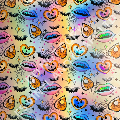 UV Printed Holographic Teckwrap Permanent Vinyl - A4 or 12" x 12" Sheet image 6