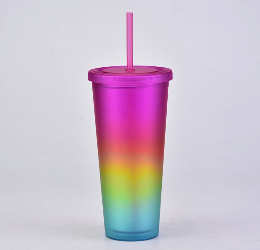Rainbow Tumblers Double Wall 22oz image 1