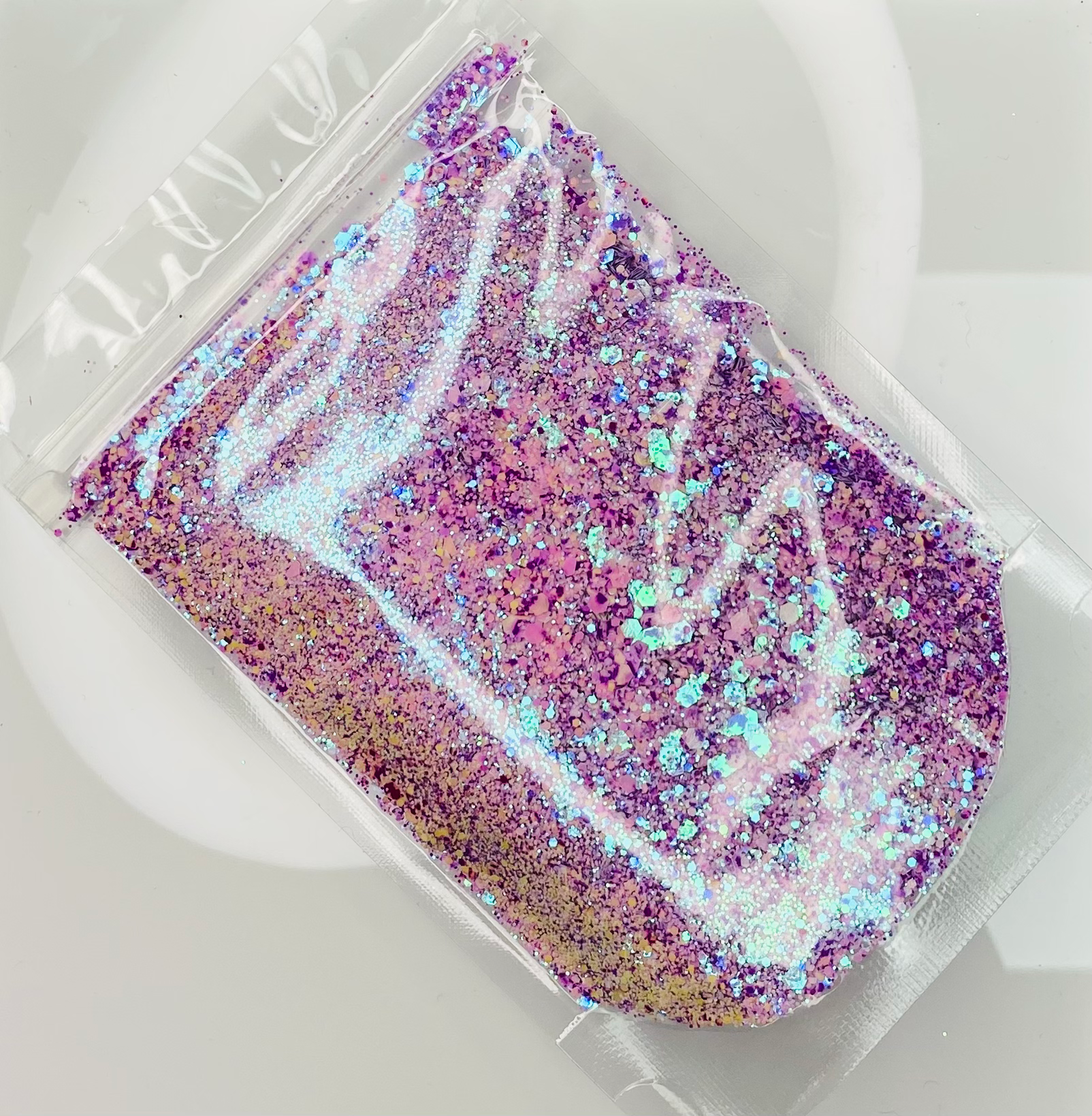 Blueberry Sherbet - Special Opal Chunky Glitter Mix image 1