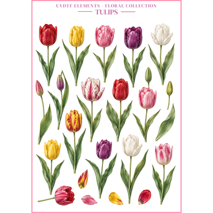 UVDTF Elements - Floral Collection