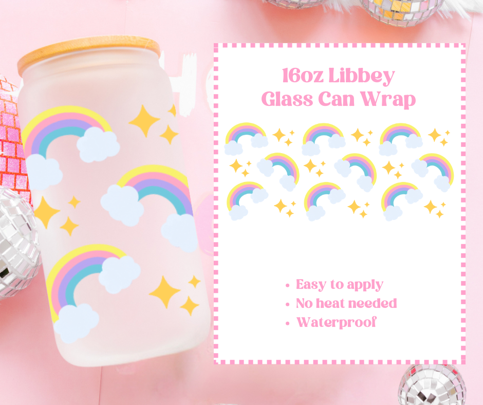 16oz Beer Can / Libbey UV-DTF Transfer image 9