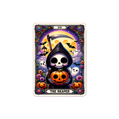 Halloween Tarot Card Decals -White Glossy Vinyl Section 1 image 9