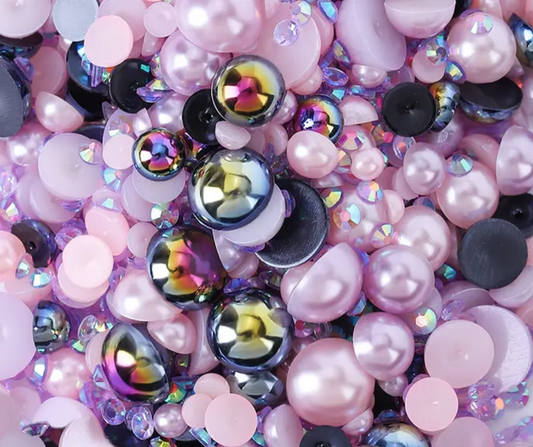 Black Forest - Pearl & Rhinestone Mix image 0