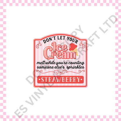Ice Cream and Donut Labels image 1