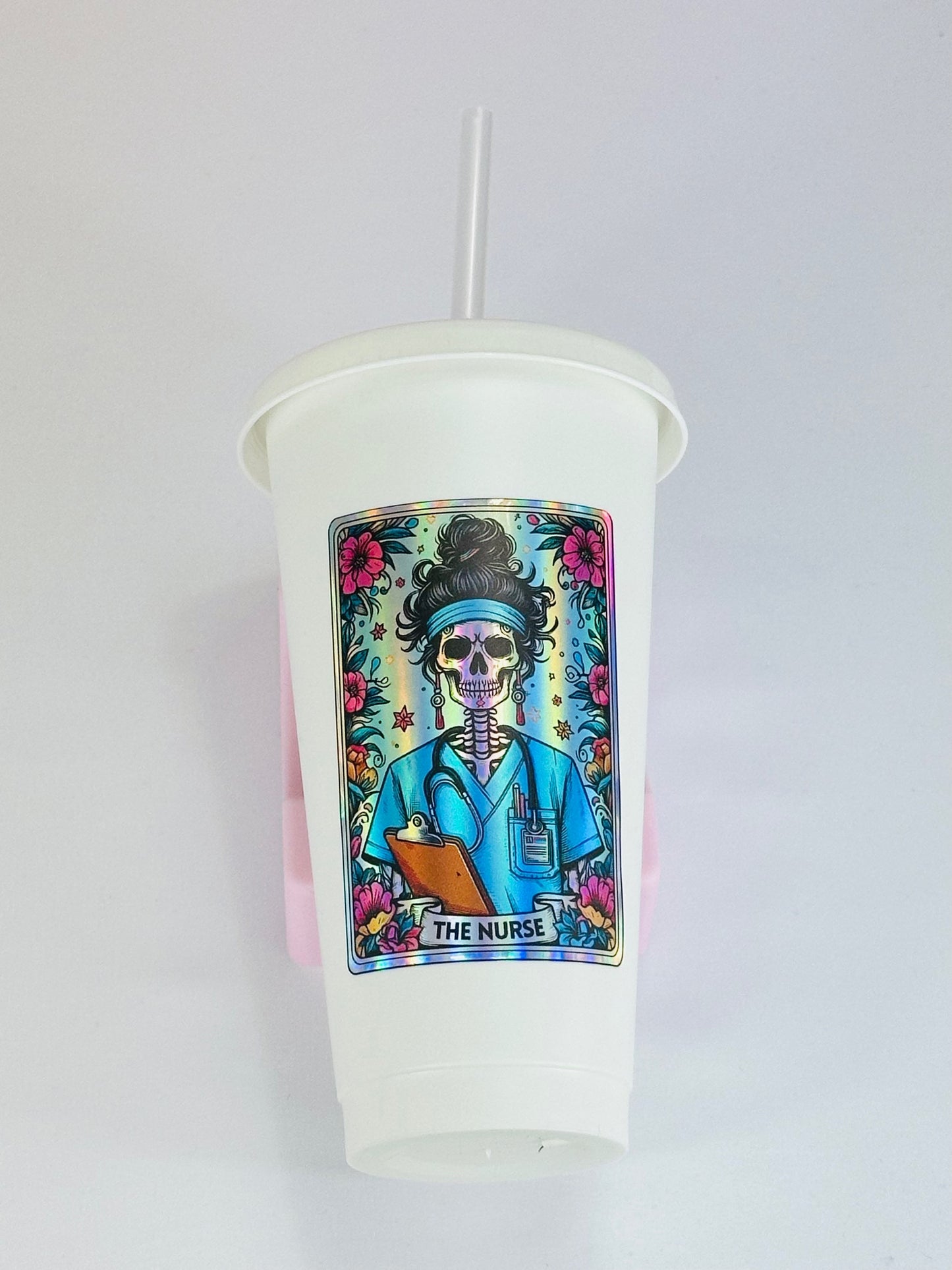 Tarot Card Decals - Teckwrap Holographic Rainbow Silver - Section 2 image 2