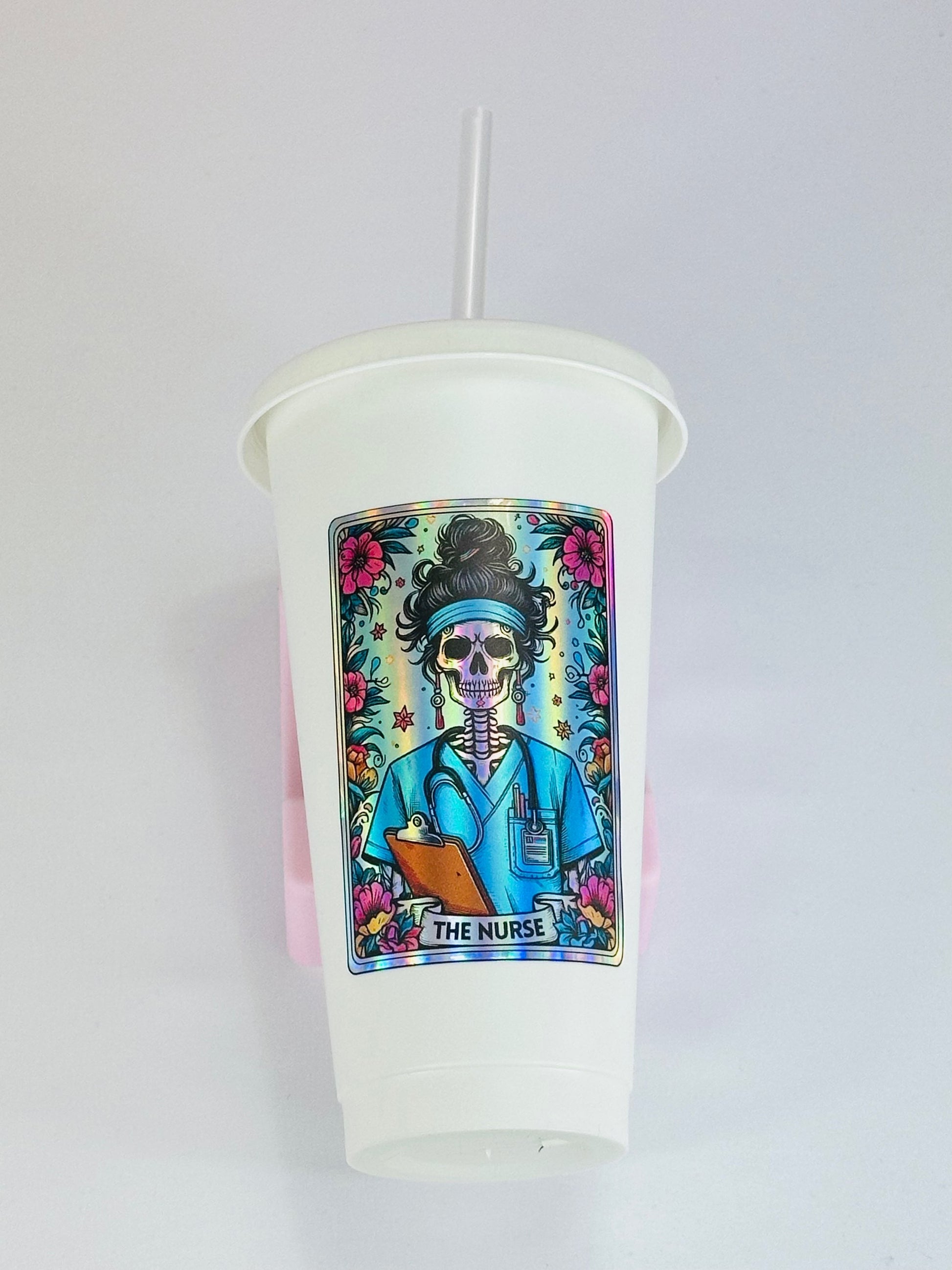 Tarot Card Decals - Teckwrap Holographic Rainbow Silver - Section 2 image 2