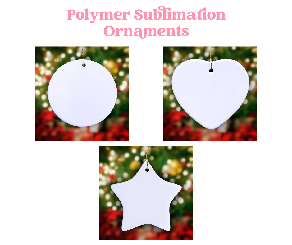 Polymer Sublimation Ornaments image 0