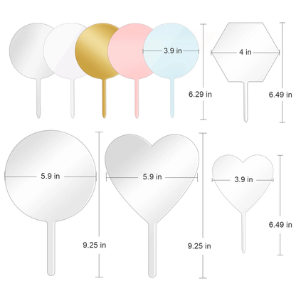 Teckwrap Cake Topper Acrylic Blanks image 9