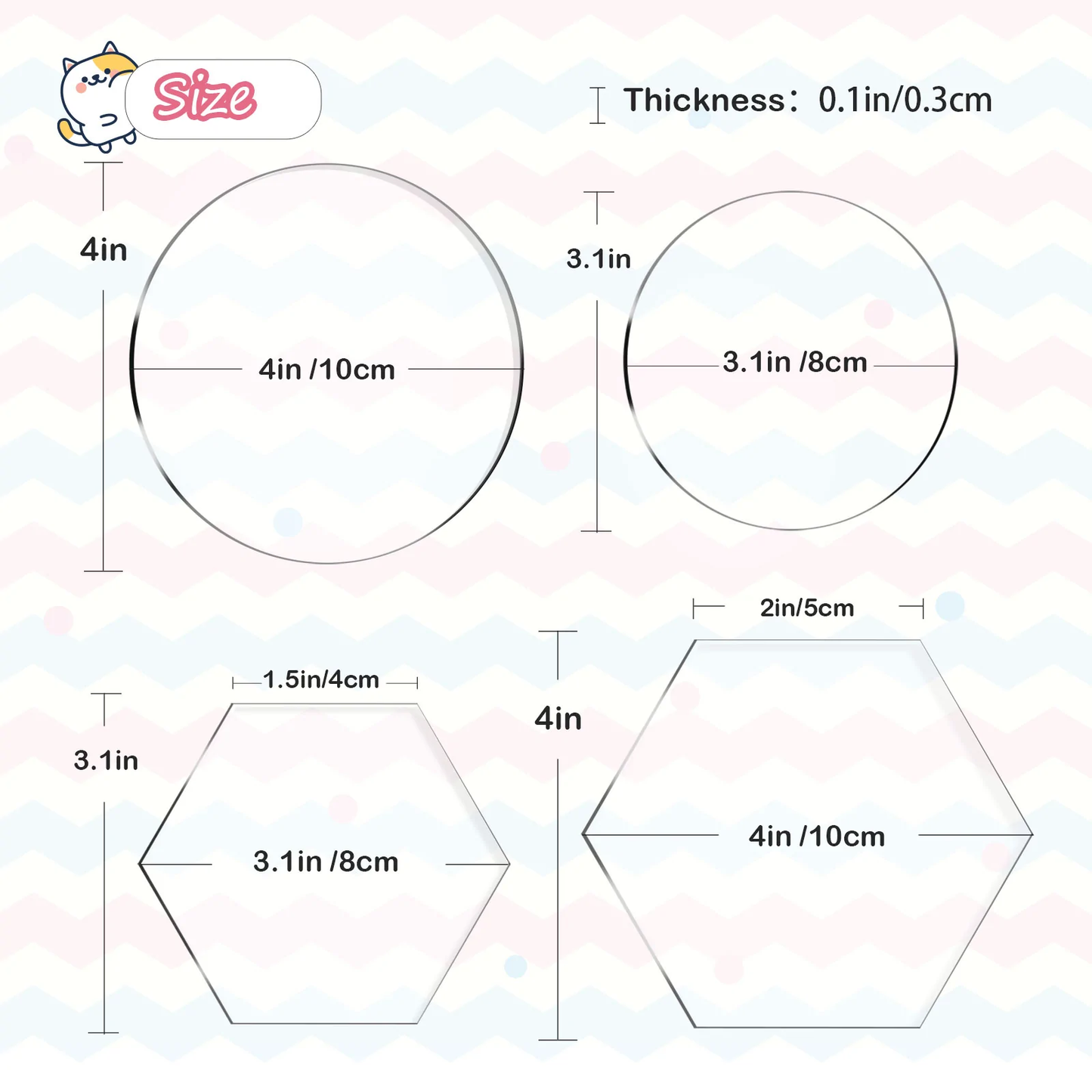 Teckwrap Acrylic Discs image 3
