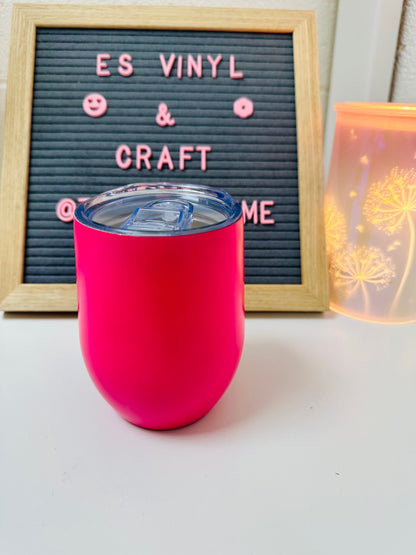 12oz Double Wall Wine Stainless Steel Egg Shape Tumbler image 4